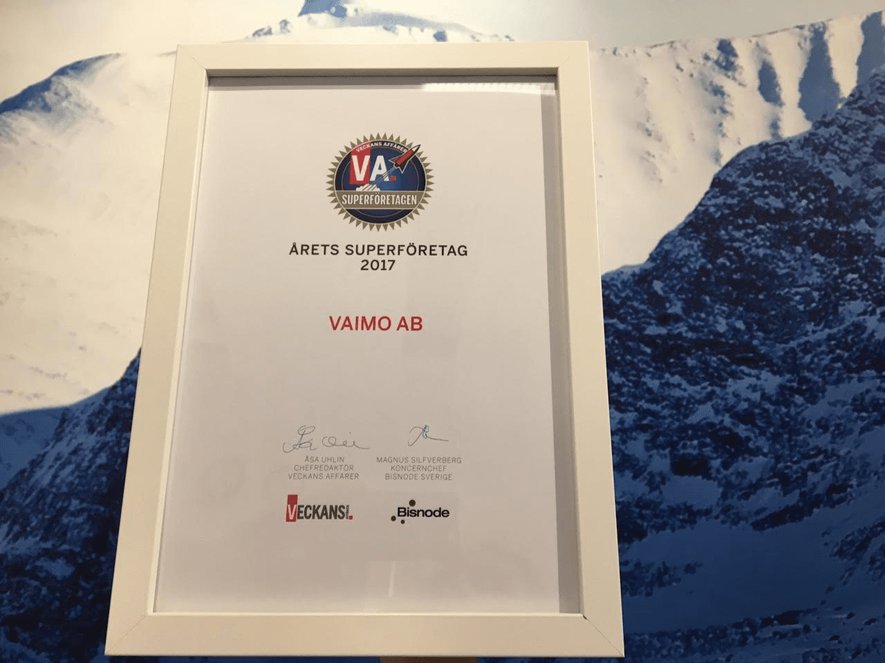 Vaimo Swedish Super Company 2017 - Featured Image