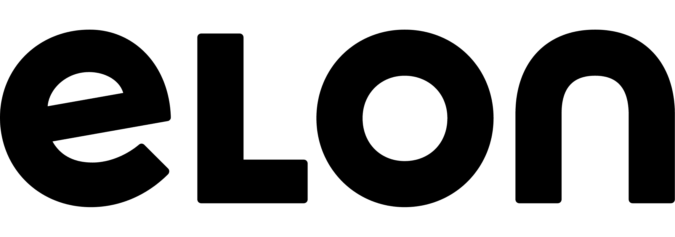 Elon logo b&w