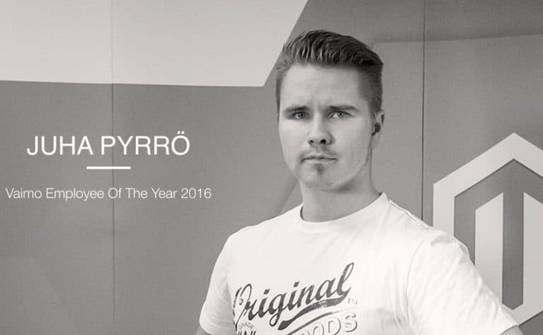 Vaimo Employee of the Year 2016 - Featured Image