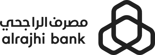 Al Rajhi Bank bank logo b&w