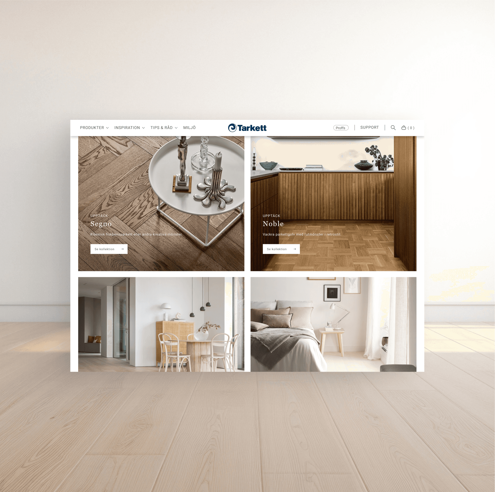 Right side image Tarkett Discovery square