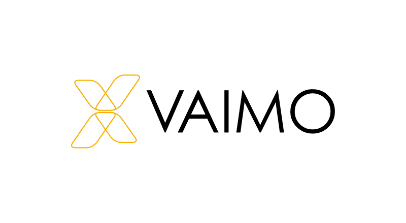 Vaimo Black Outline Logo