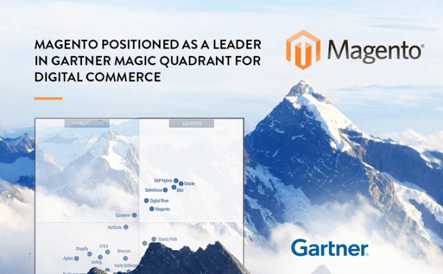 Magento leads Gartner Magic Quadrant for Digital Commerce - Featured Image