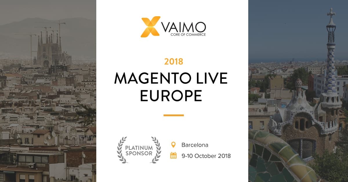 Vaimo Platinum Sponsor MagentoLive - Featured Image