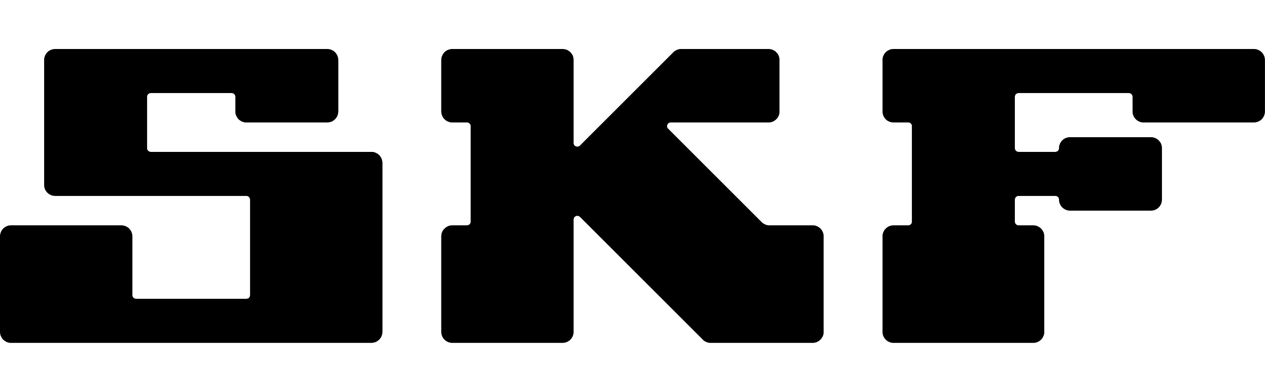 SKF Logo B&W