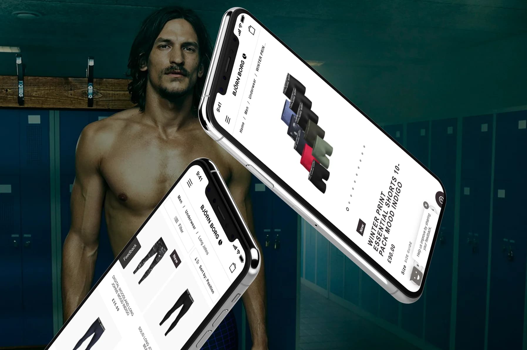 Bjorn Borg on the phone