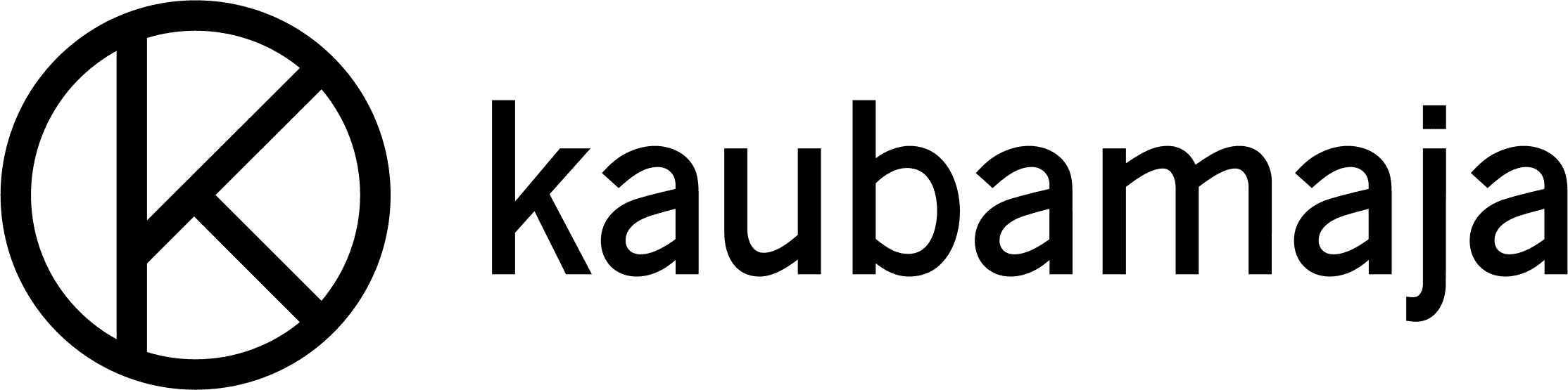 Kaubamaja Logo B&W
