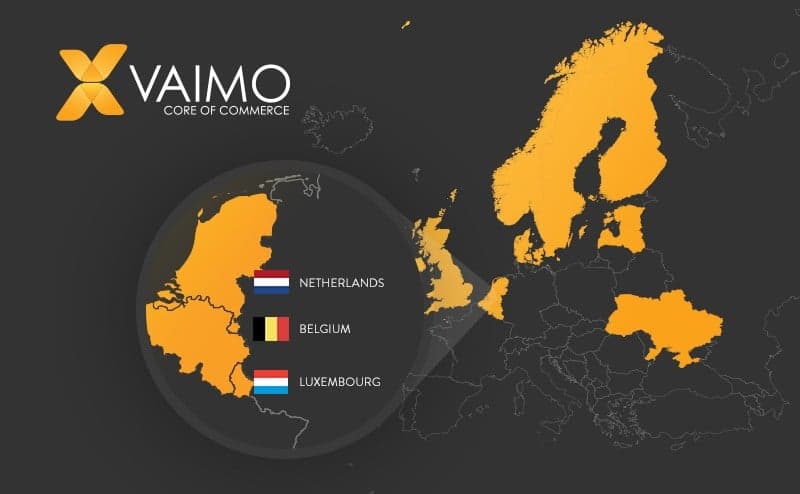 Vaimo Enters the Benelux Markets - Featured Image