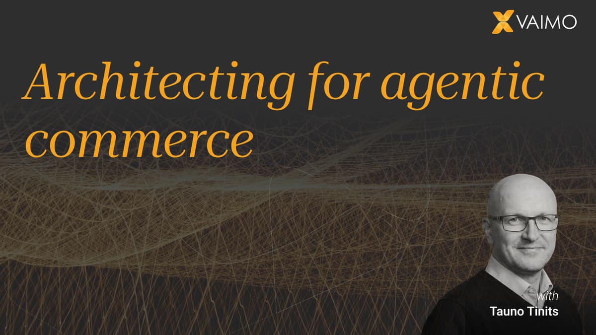 Blog - Architecting for agentic commerce 1920 x 1080 Website