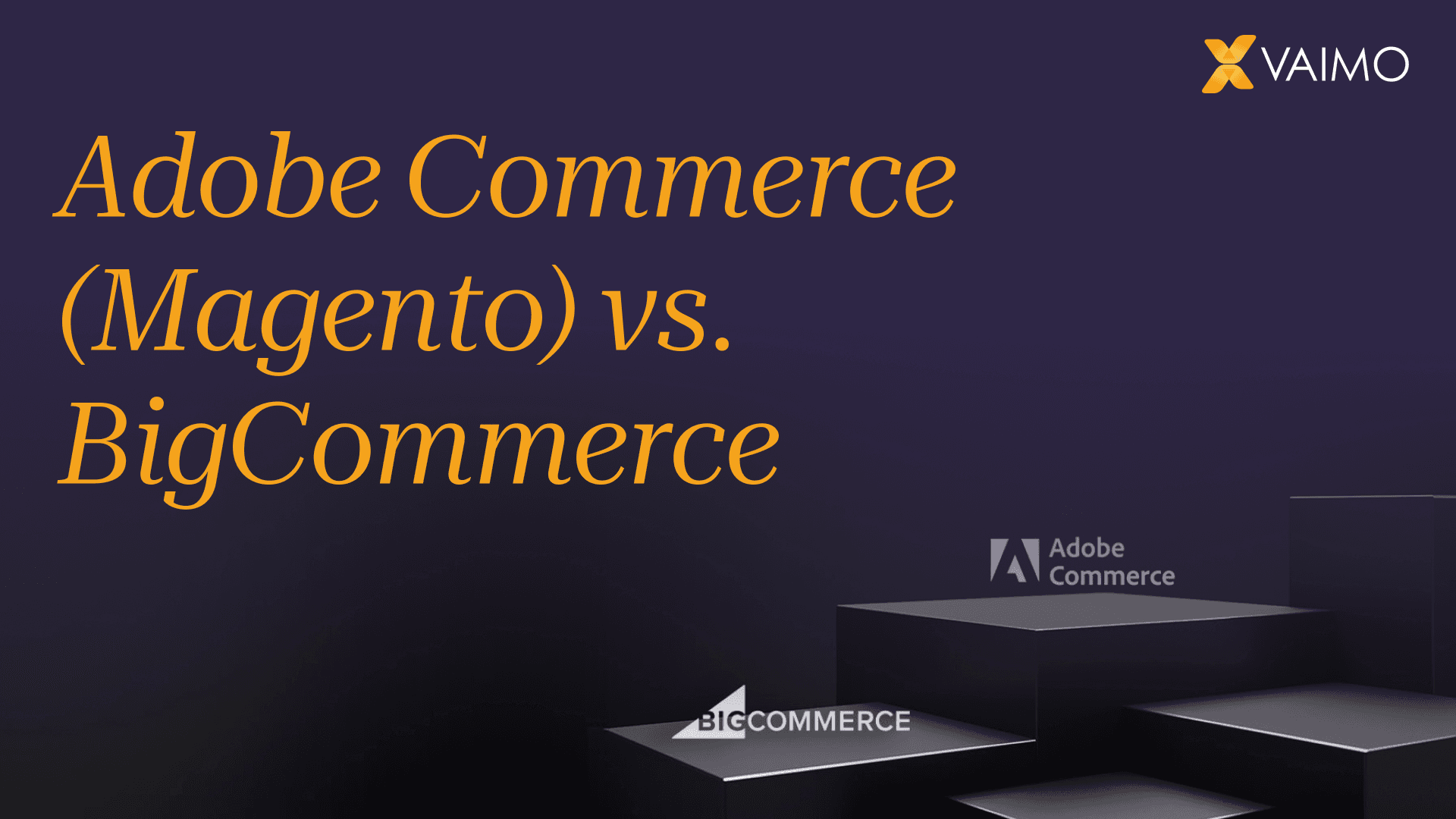 Platform Comparisons - Adobe Commerce (Magento) vs. BigCommerce 1920 x 1080 Website