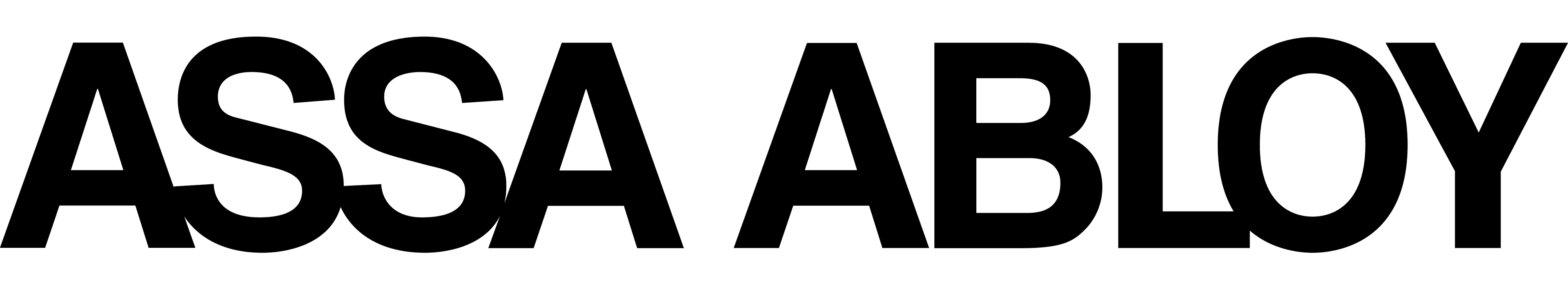 Assa Abloy Logo B&W