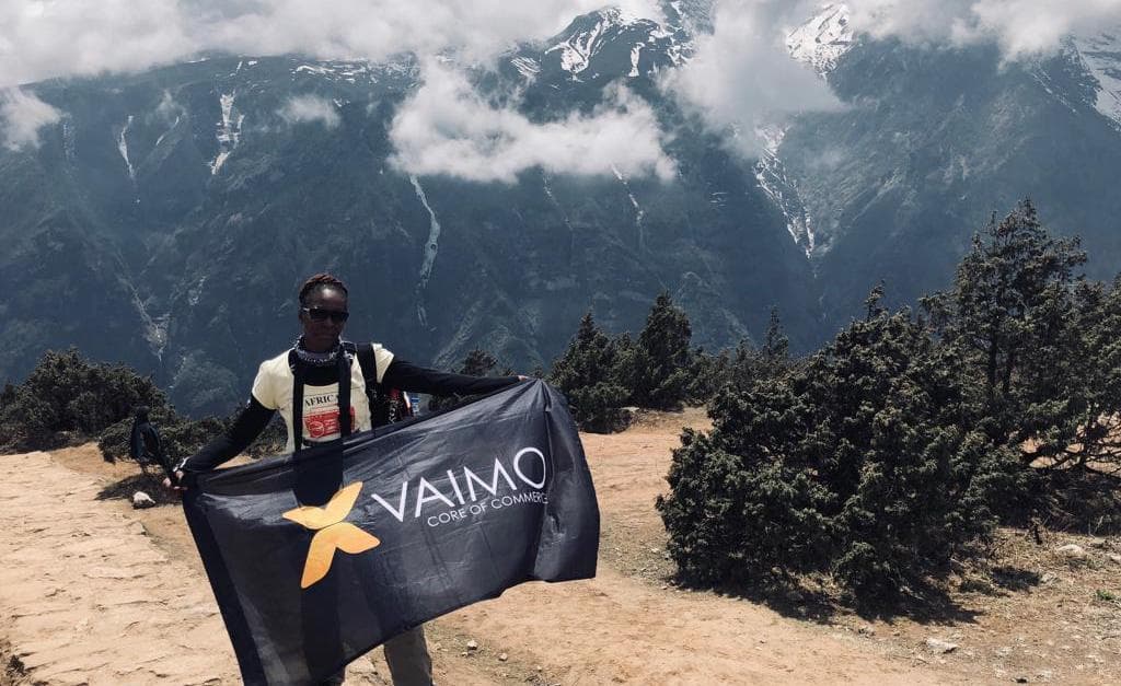 Vaimo Sponsors Saray Khumalo's Everest Expedition - Featured Image