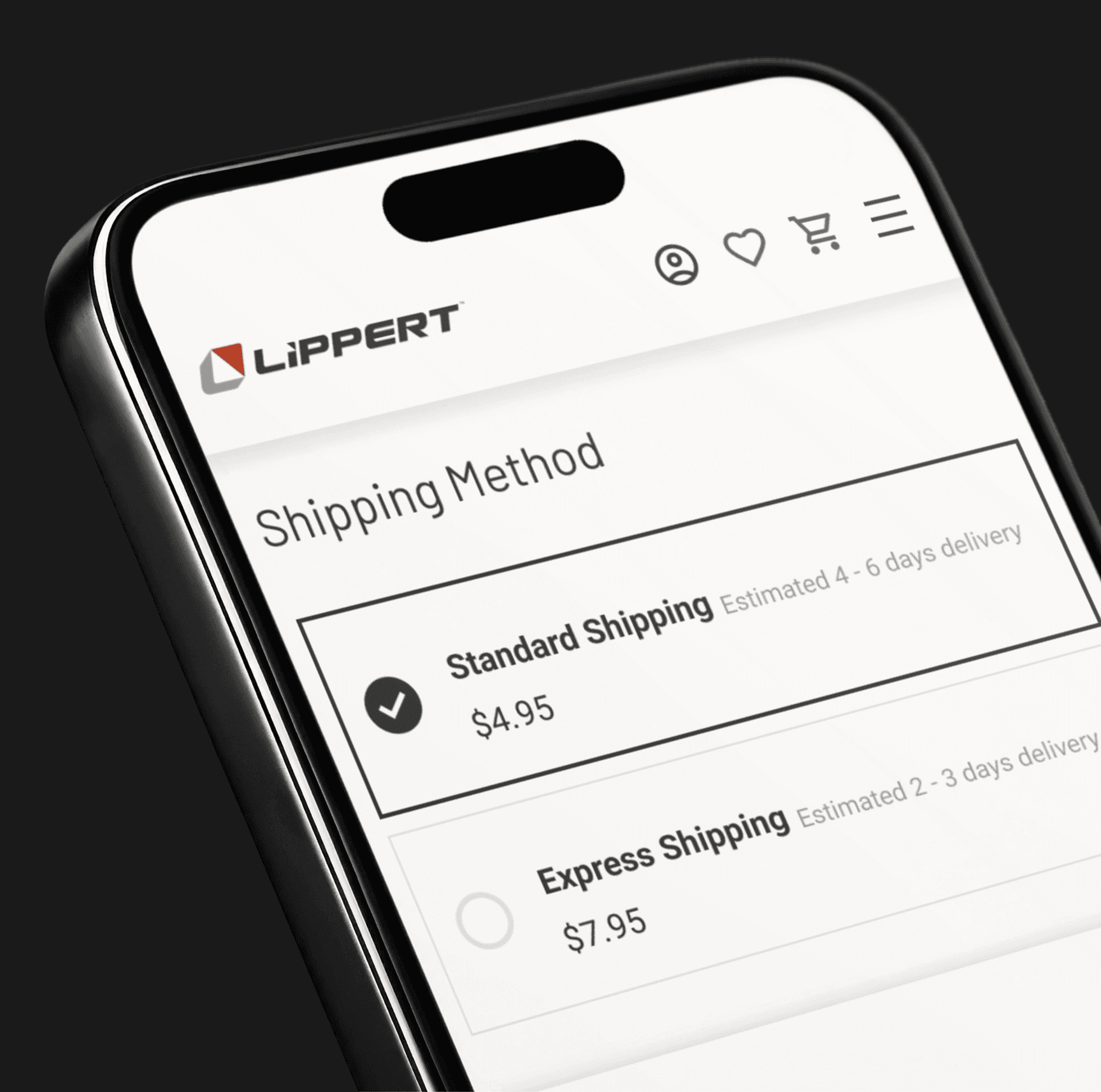 Big phone image sideways lippert b2c