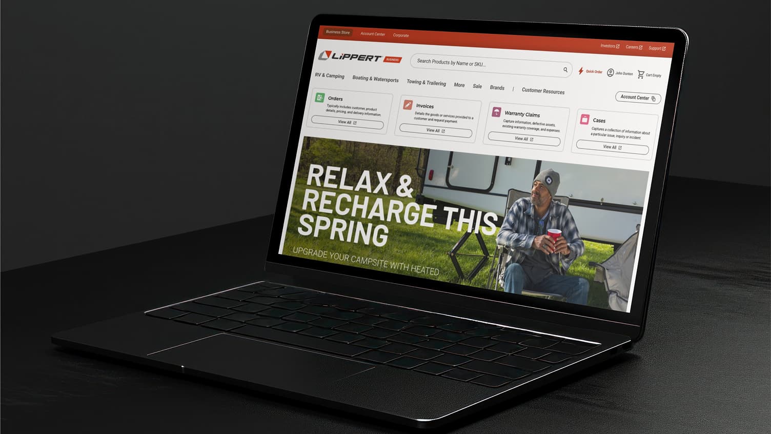 Lippert b2b big desktop image