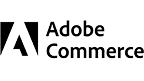 Adobe Commerce logo b&w