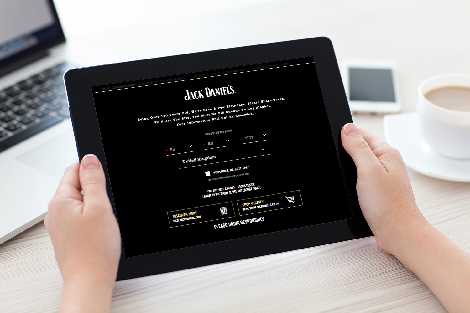 Vaimo & Jack Daniels Magento eCommerce site