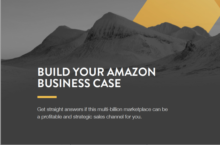 Bygg ert Amazon Business Case