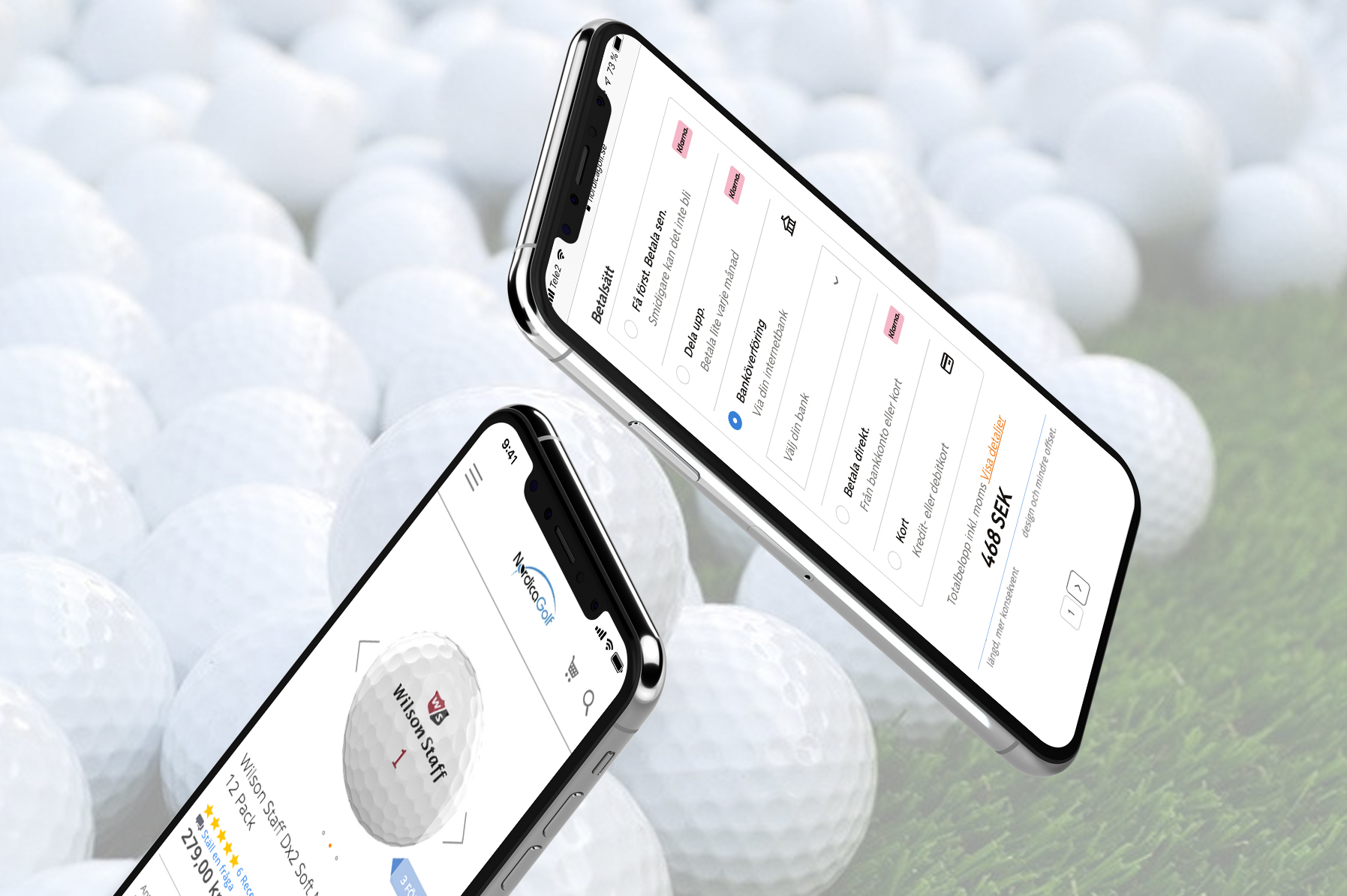 NordicaGolf Magento 2 Implementation by Vaimo and Klarna Smooth Checkout