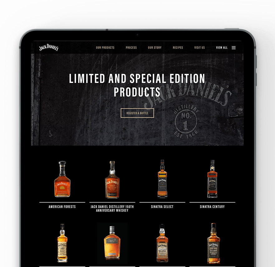 Vaimo & Jack Daniels Magento eCommerce site