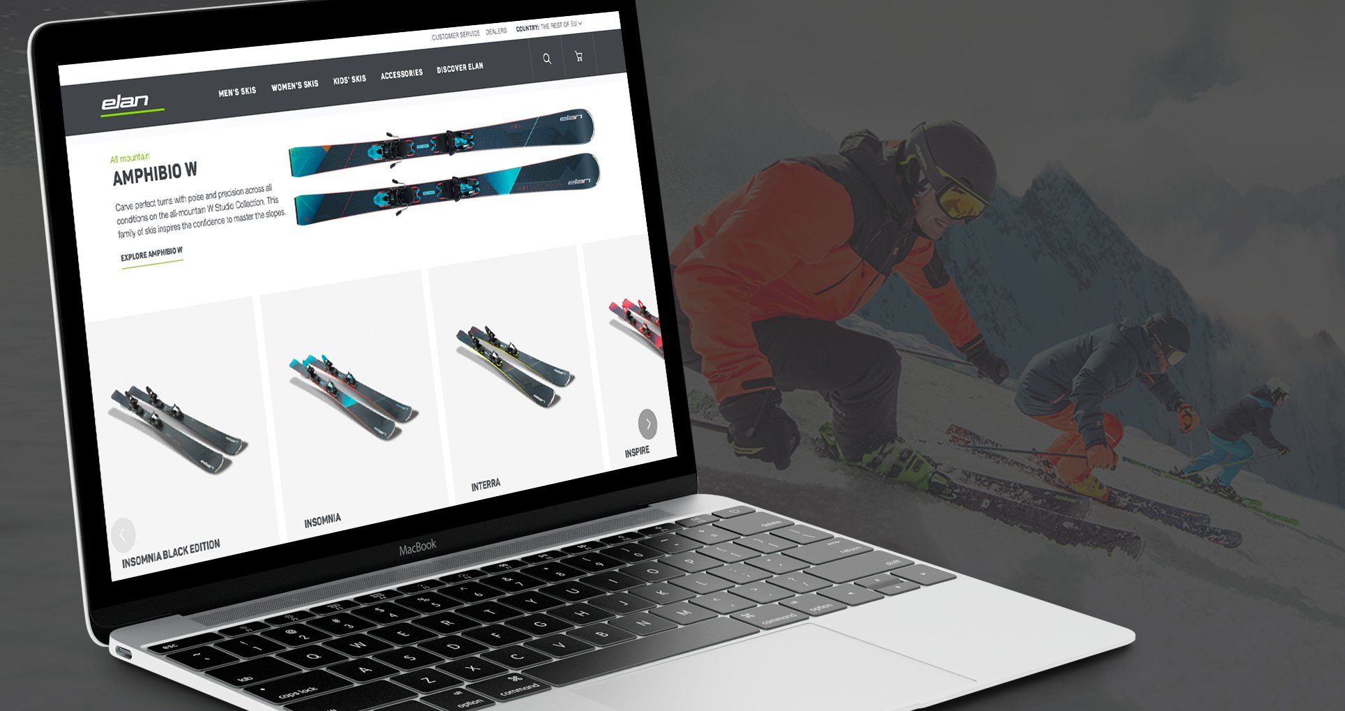 Elan Skis Ecommerce