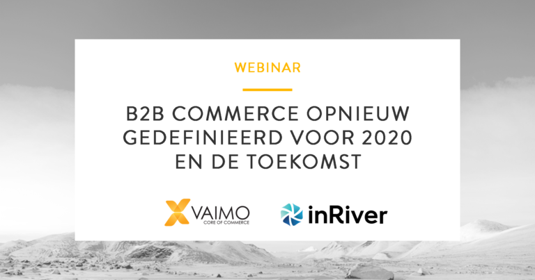 Webinar b2b opnieuw gedefinieerd