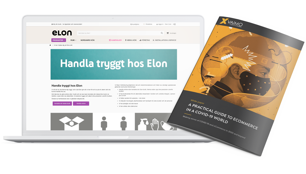 Elon under pandemin tillsammans med Vaimo