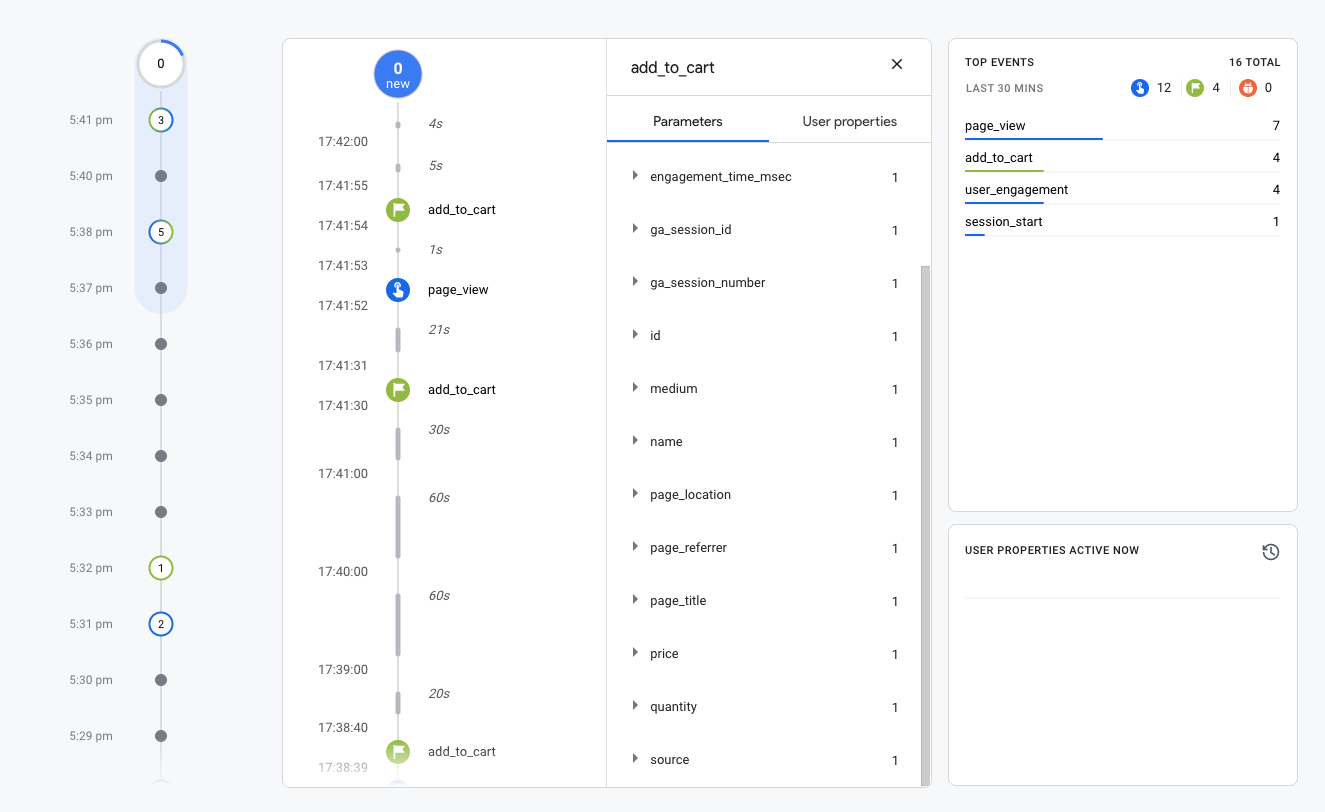 Google Analytics 4 (GA4) ehandel händelser