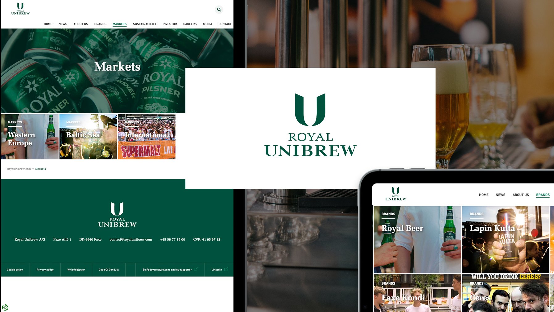 Royal Unibrew header