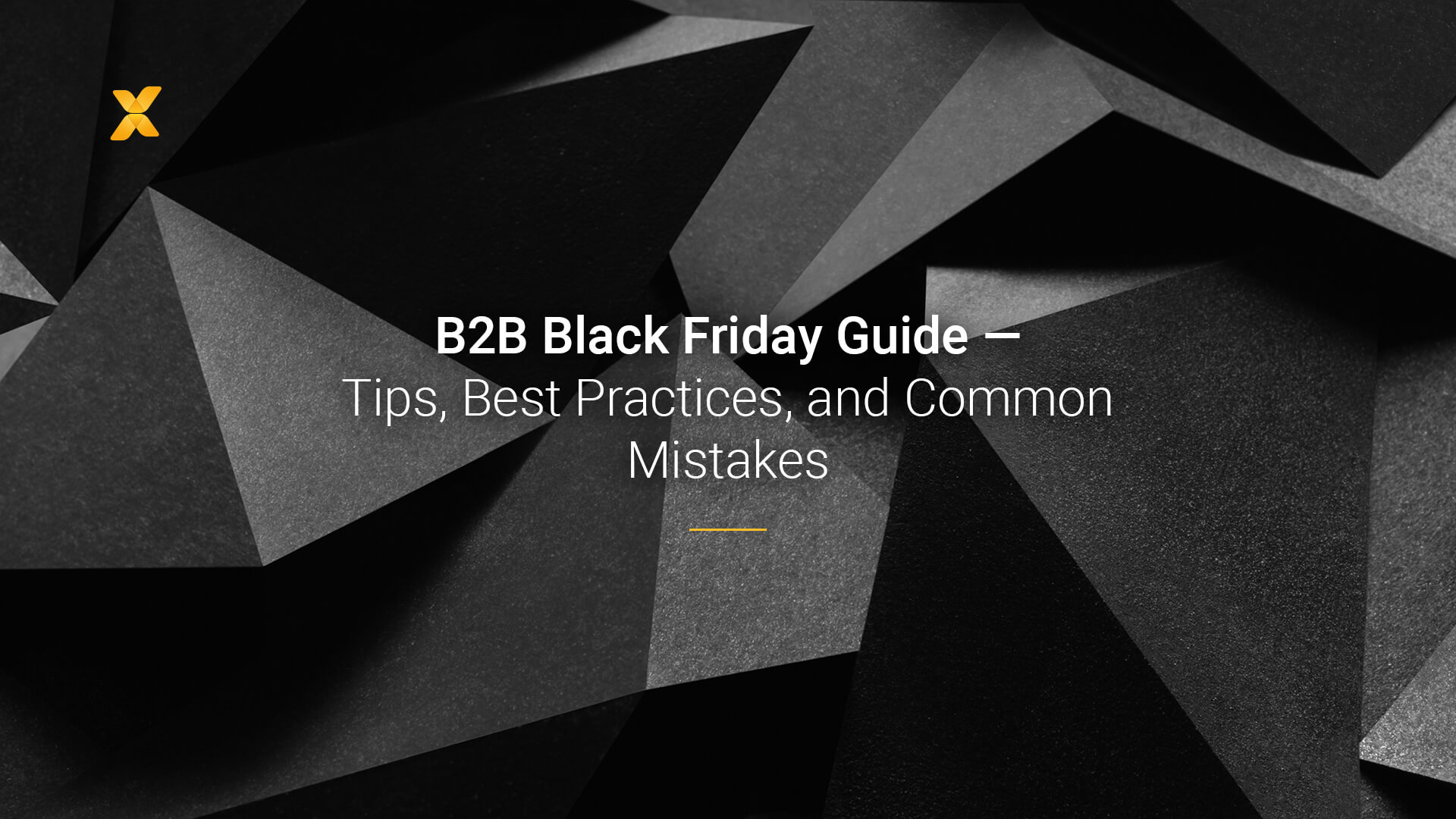 B2B Black Friday Guide