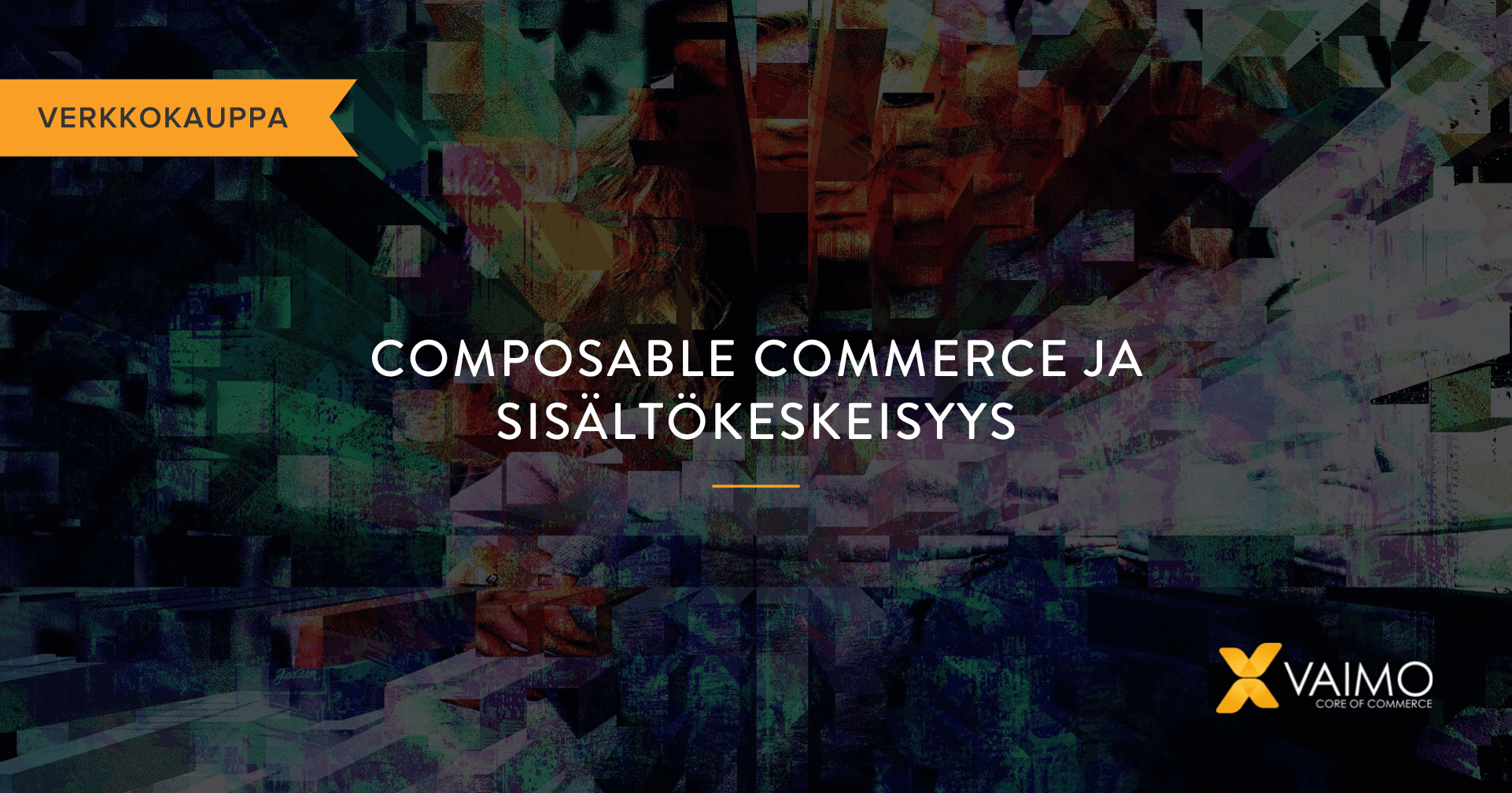 Composable Commerce Content-driven Commerce verkkokaupassa