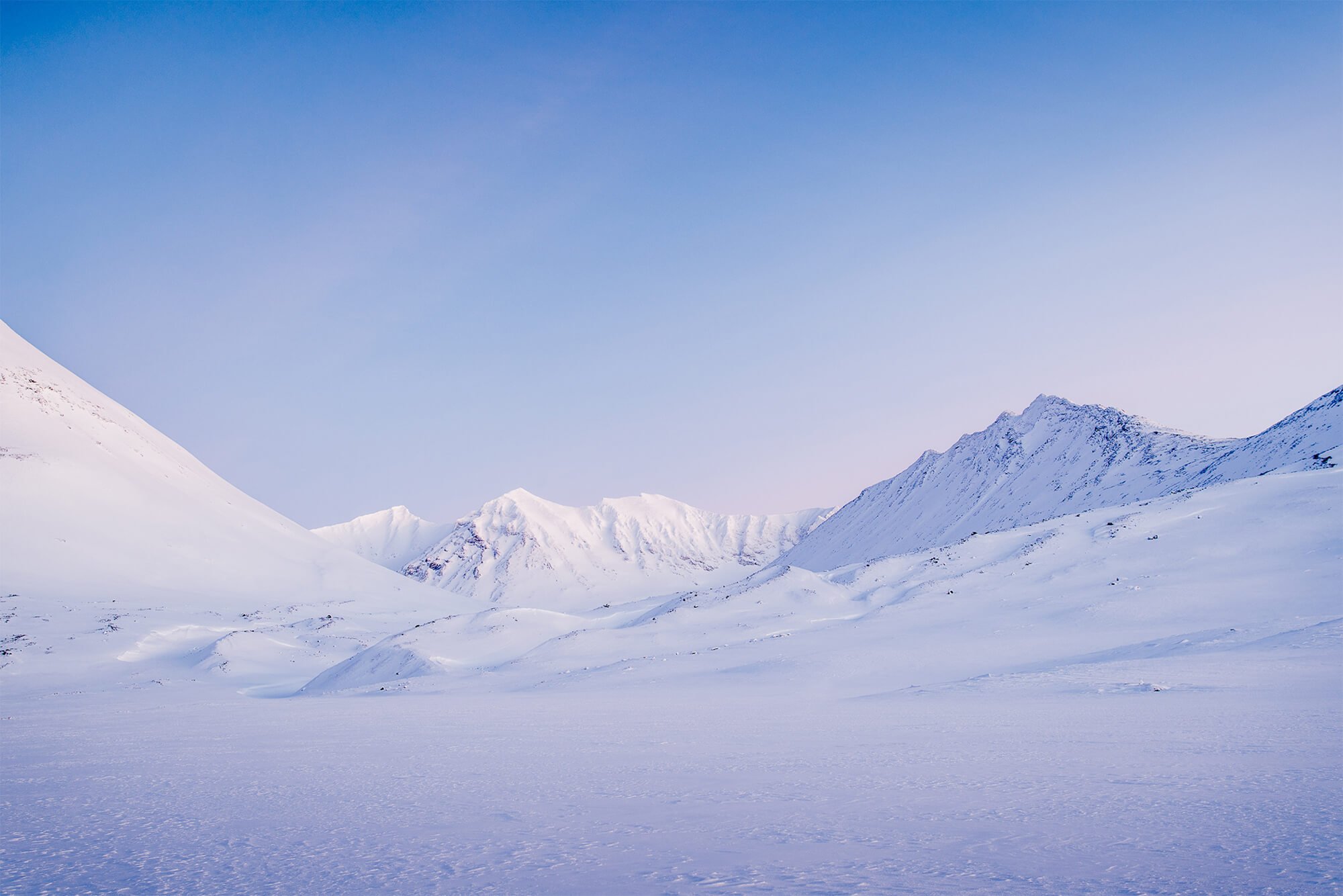 mountain snowy landscape