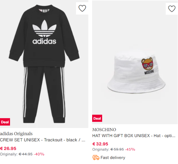 Zalando Omnibus-hinnoittelu esimerkki