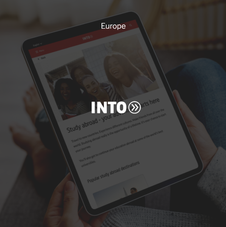 Cover image for the brand "Into" showing the company logo.