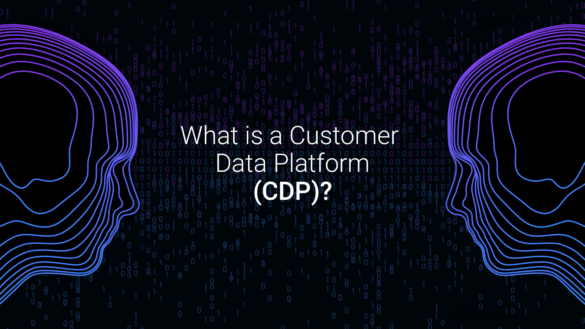 text what is a customer data strategy CDP