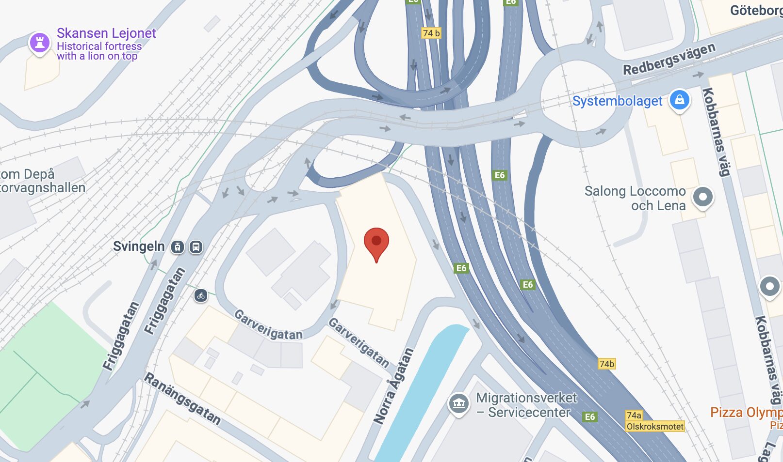 Gothenburg map