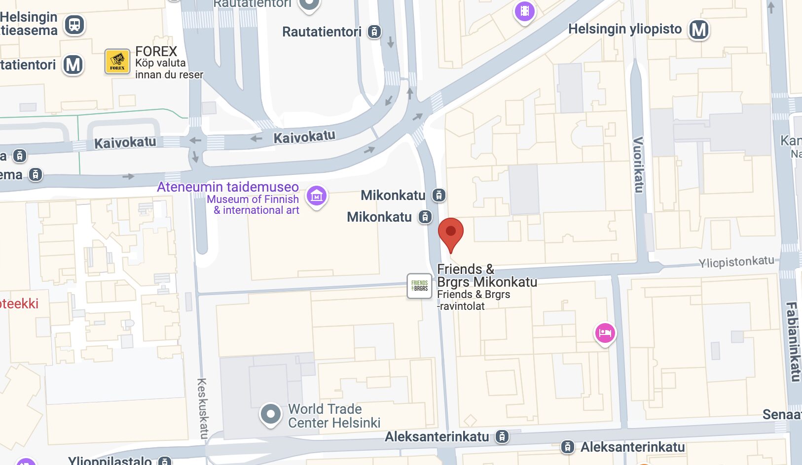 Helsinki map