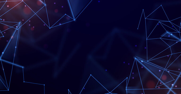 Futuristic, abstract image with lines