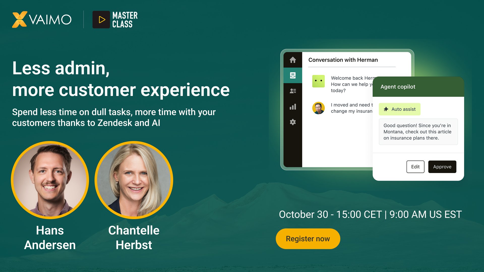 zendesk and ai masterclass promo image