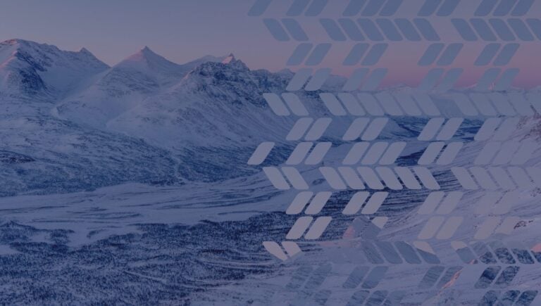 grey and blue abstract mountains