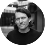 black and white image of Michael Sullivan