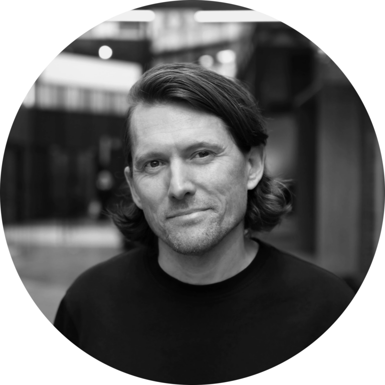 black and white image of Michael Sullivan