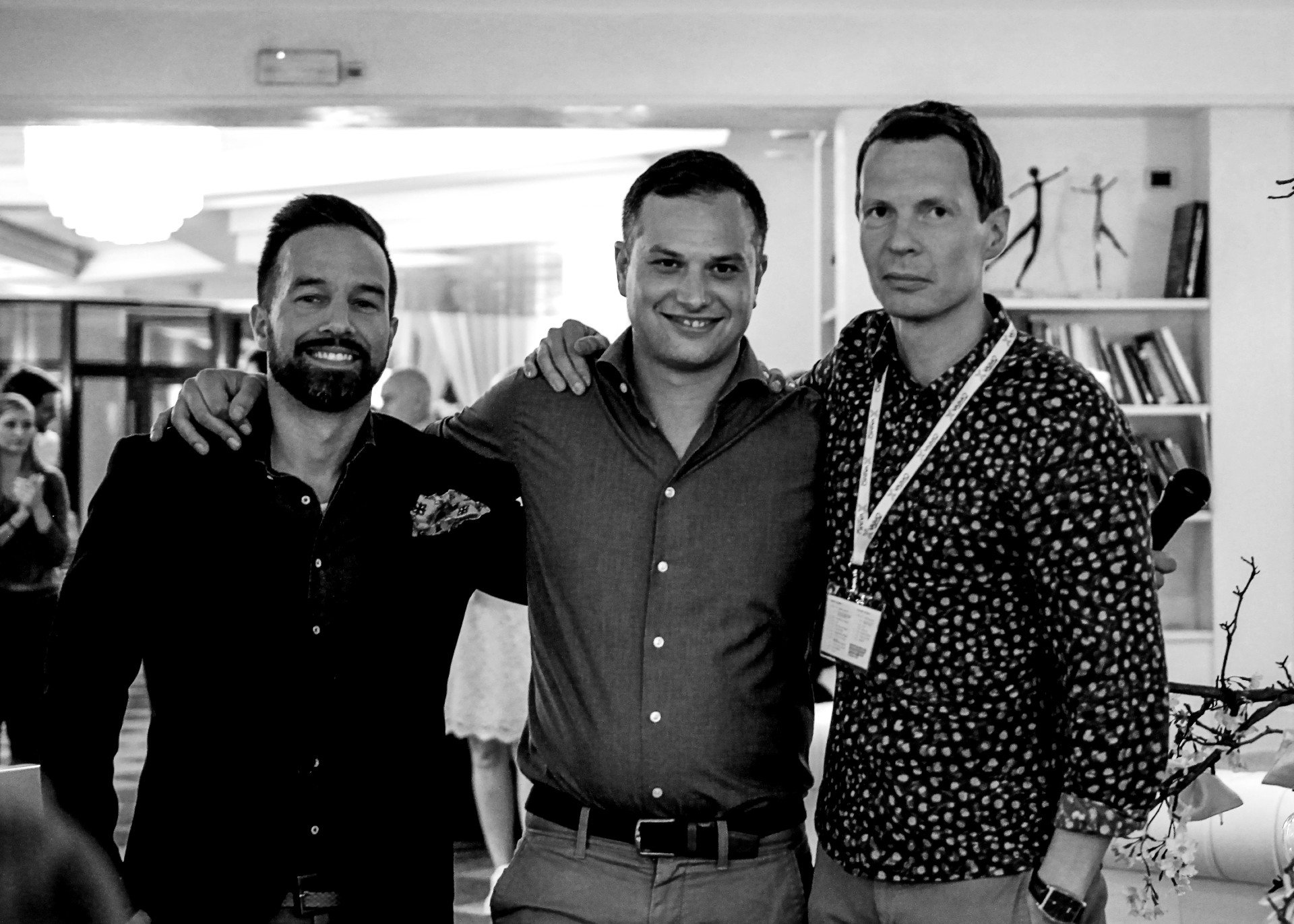 Photo of PJ Utso, Staffan Palopää and David Holender